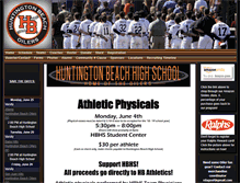 Tablet Screenshot of hbhsoilersbaseball.com